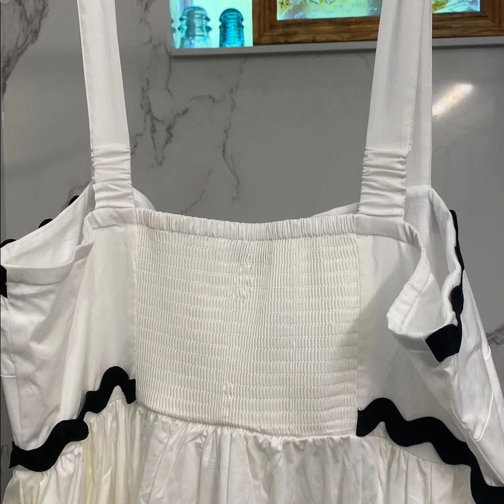 Torrid White and Black Dress - Picture 4 of 5